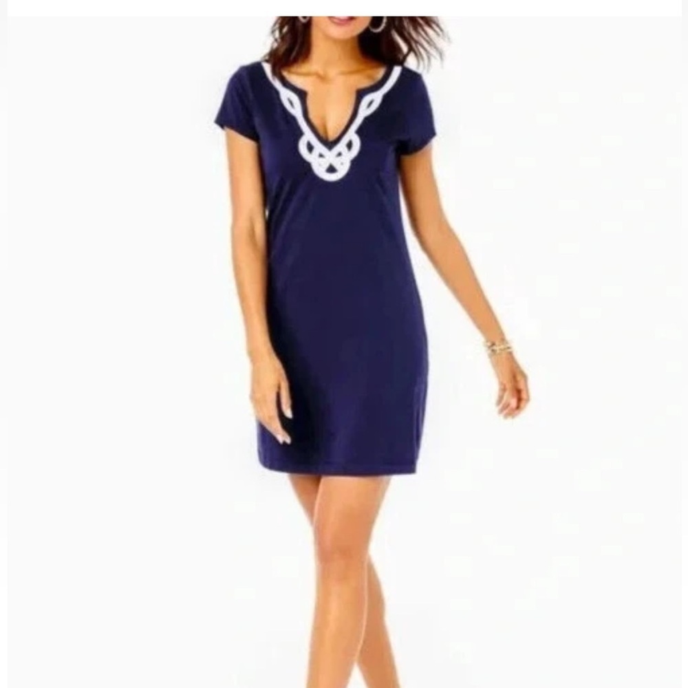 Lilly Pulitzer Brewster Nautical Pima Cotton Sundress